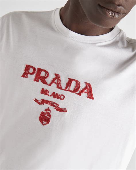 prada stripe shirt|Prada men's t shirts clearance.